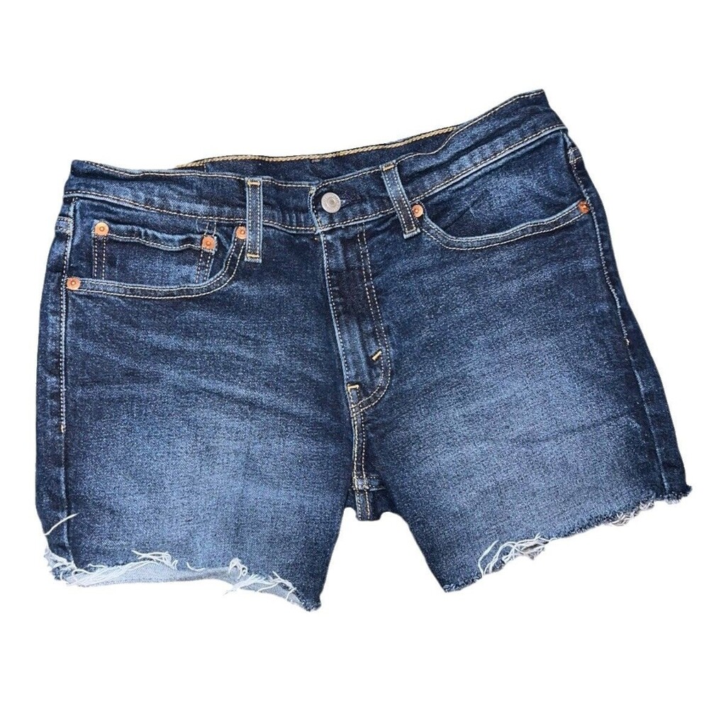 Levi's 511 Jean shorts-jorts cutoffs in blue W 31